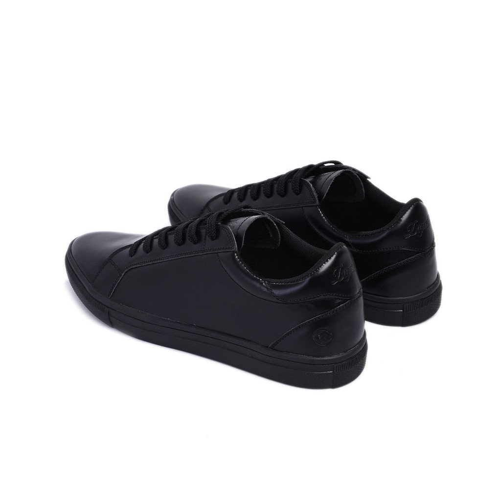 Blanco Black | Sepatu Sneakers Kulit Asli Hitam Casual Kasual Polos Ori Footwear | FORIND x Zapato