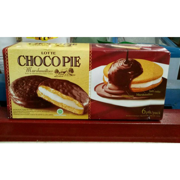 

Biskuit Chocopie isi 6pack