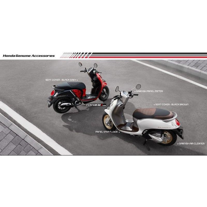 Karpet New Scoopy Esp 2020 2021 Rubber Step Floor Aksesoris Original Honda