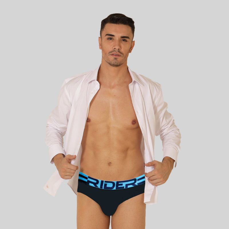 Sempak Rider Sport Brief Pria R762B Multiwarna Box 3 in 1|| Sempak Rider || Sempak Rider Dewasa || S