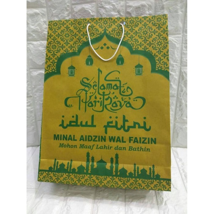 

paperbag idul fitri uk XL | souvenir PJKT