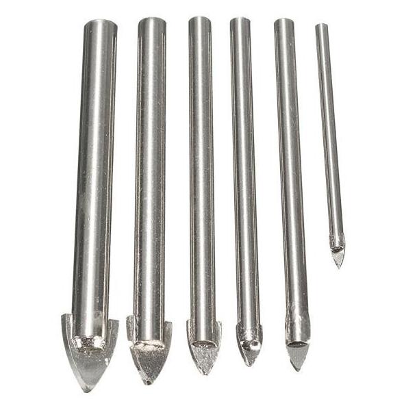 

Mata Bor Tombak Khusus Kaca Marmer Batu Granite 6 Mm Alloy Drill Bit
