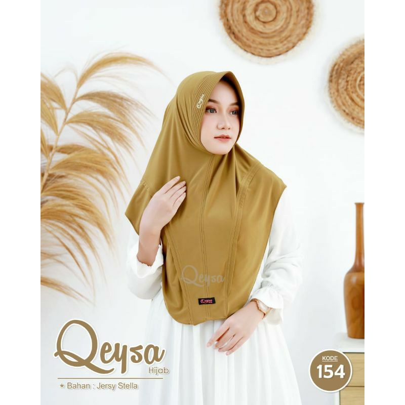 Jilbab Qeysa Felicia / Jilbab Wanita / Jilbab Instant Jersey