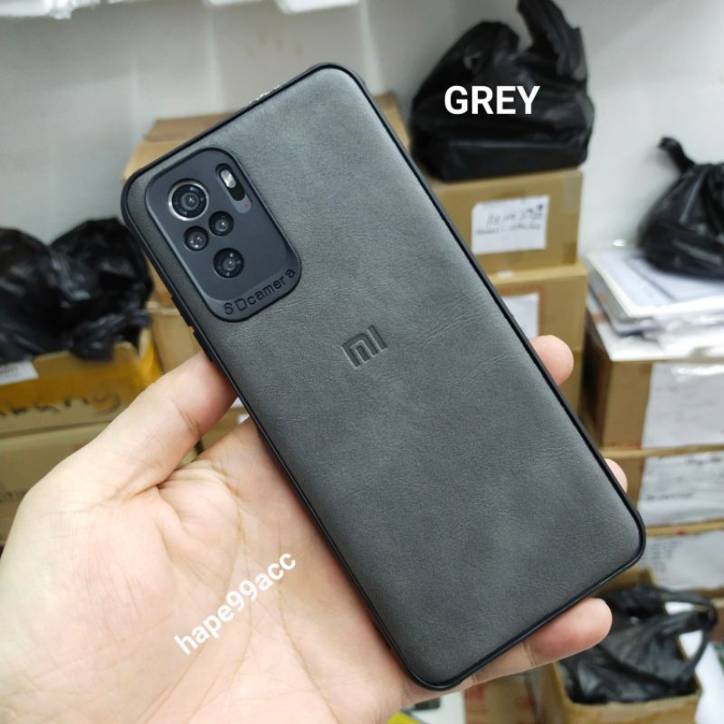 Redmi Note 10 Note 10s Note 10 PRO soft case leather kulit cover slim