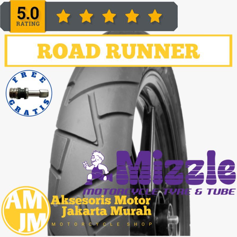 MIZZLE Ban 80/80-17 Road Runner Tubeless