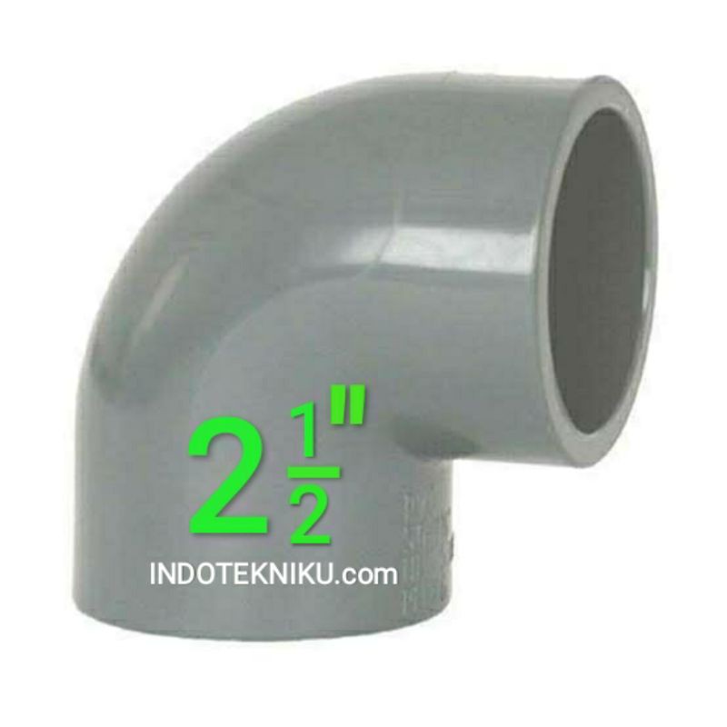 Sambungan Pipa Pvc Knee L 2.1/2 dim