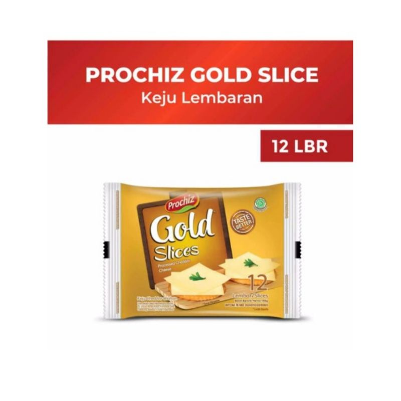 

Prochiz Gold Keju Slice 12's