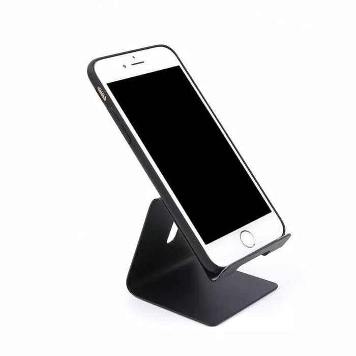 Phone Holder Hp Dudukan Handphone Alumunium Stand Hp Untuk Handphone Android Iphone Tablet Tab Kualitas Premium Kokoh Dan Kuat