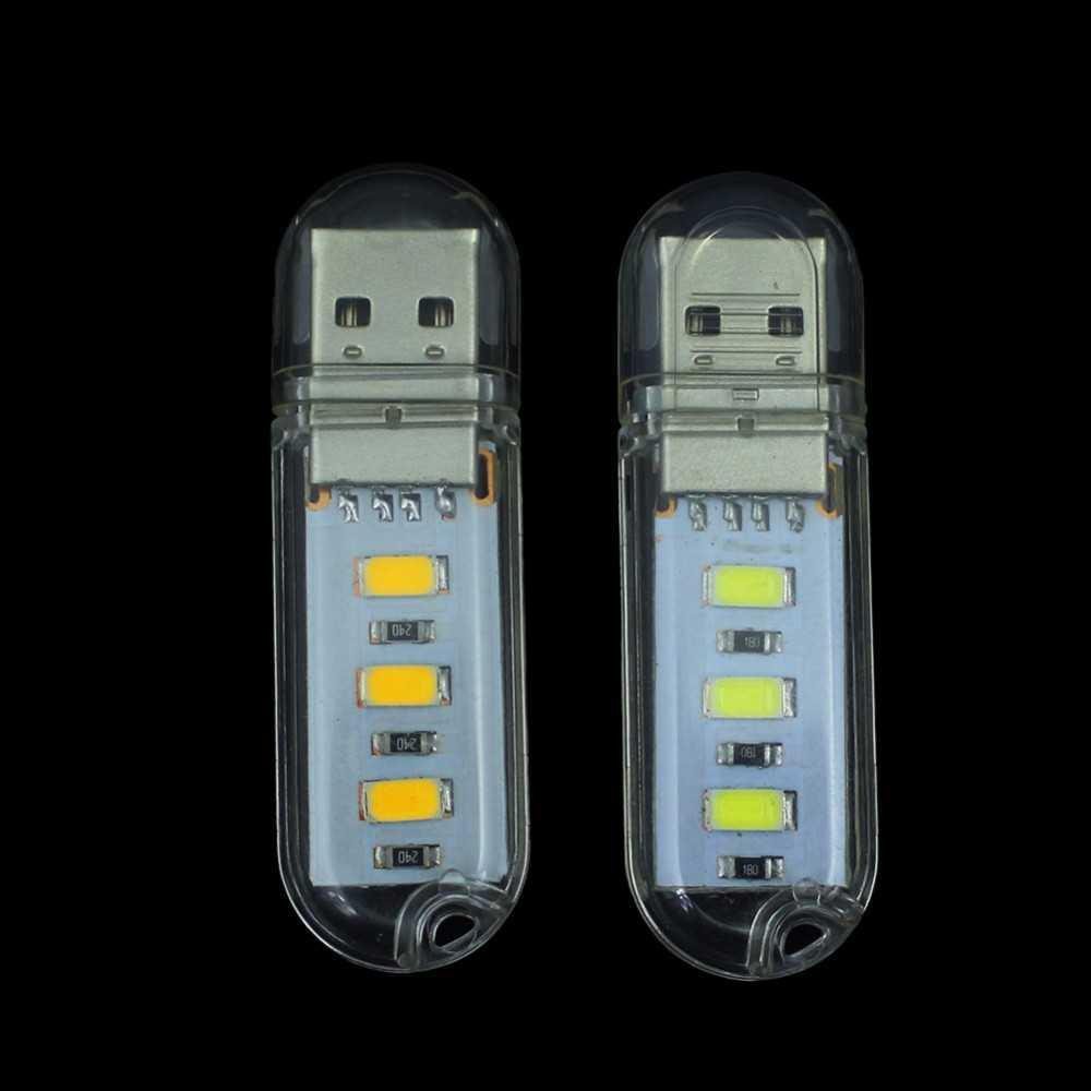 MeeToo USB Lamp 8 Led Model Cool White - SMD 5730 ( Mughnii )