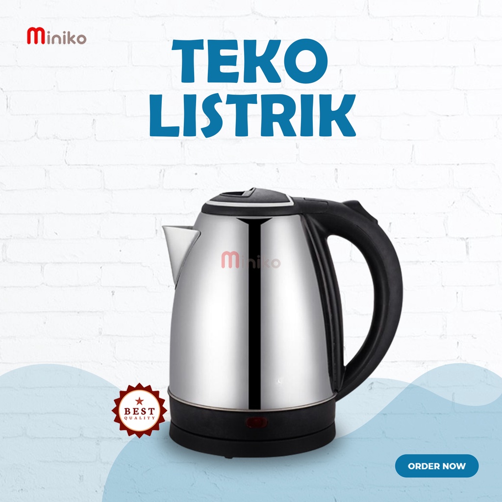 Teko listrik / Electric Kettle 2L Pemanas air