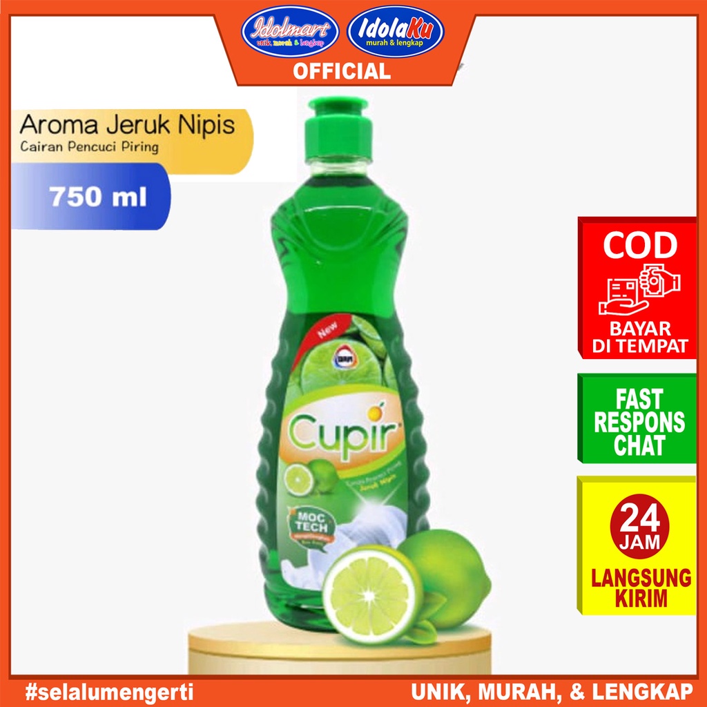 IDOLMART Sabun Cuci Piring CUPIR BRM 750ml Surabaya