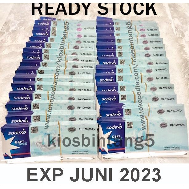 VOUCHER SODEXO 100K