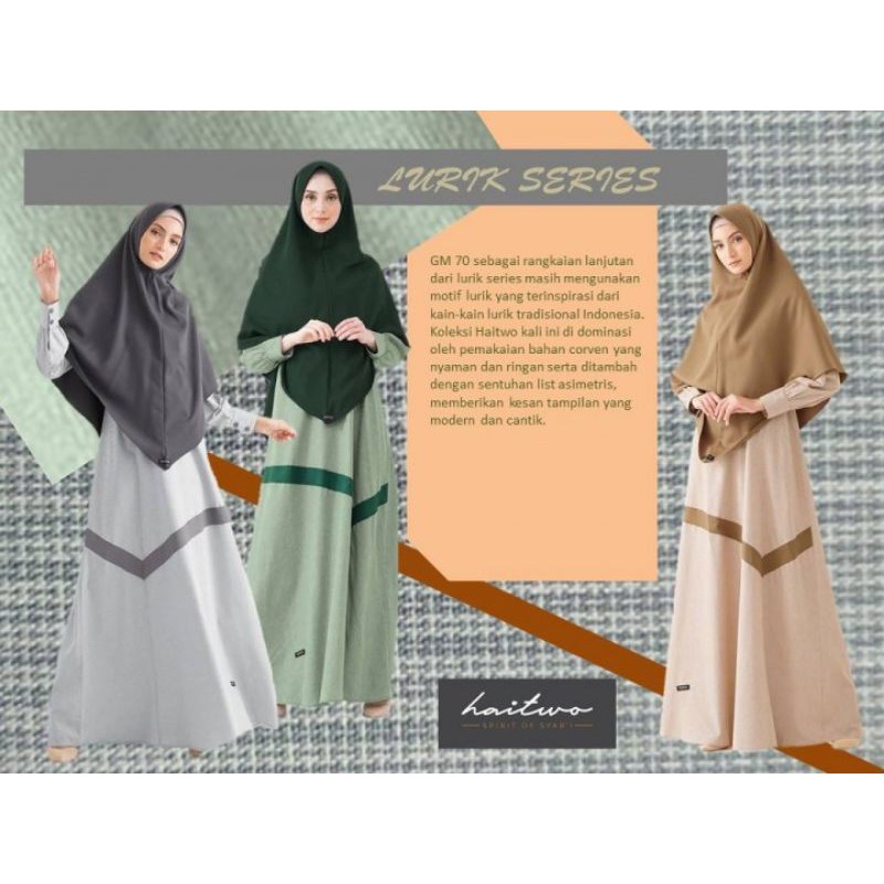 Gamis GM 70 by HAITWO / HAIHAI