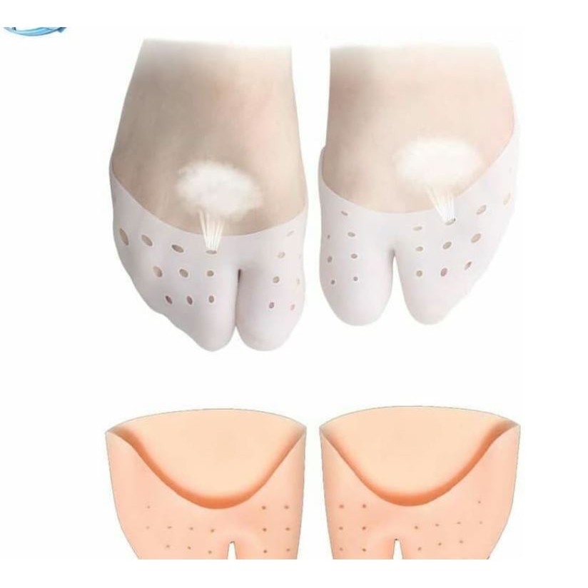 Silicone gel toe cap forefoot silikon jari kaki ballet import