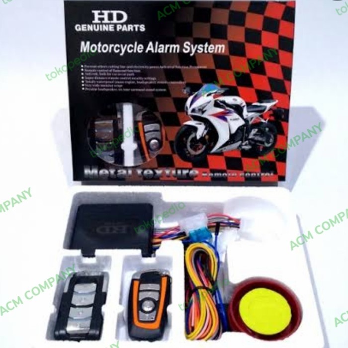 Alarm Remote Motor / Alarm Anti Maling Motor/ Alarm Hd
