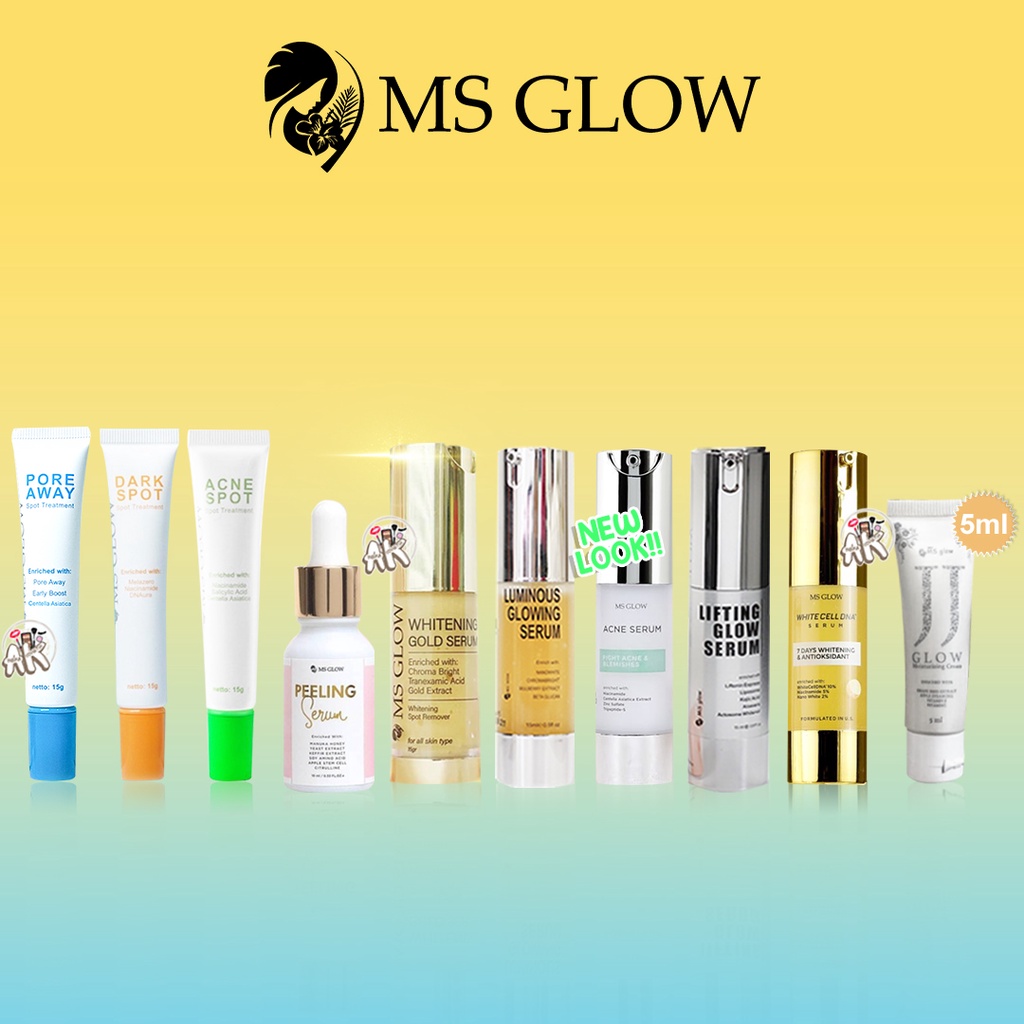 MS GLOW SERUM ALL SERIES ORIGINAL BPOM