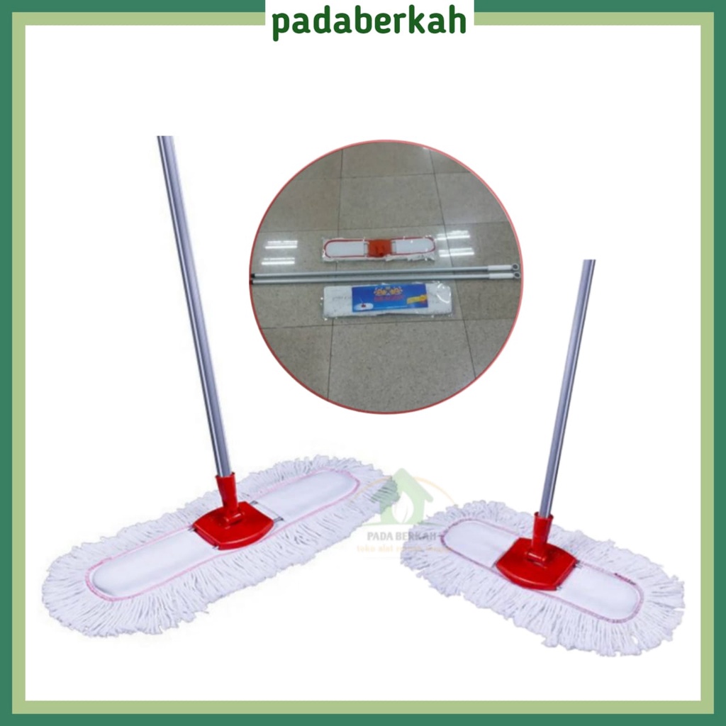 Alat Pel Panjang Lobby Dragon / Mop Pel Lobby Dragon / Alat Sapu Pel Panjang / Pel Lobby Merk Dragon