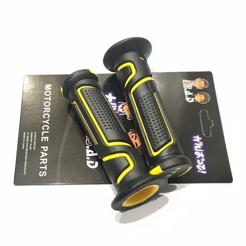 Handgrip IBAD Variasi Garis Full Karet Grip Sarung Gas Motor Handgrip Karet