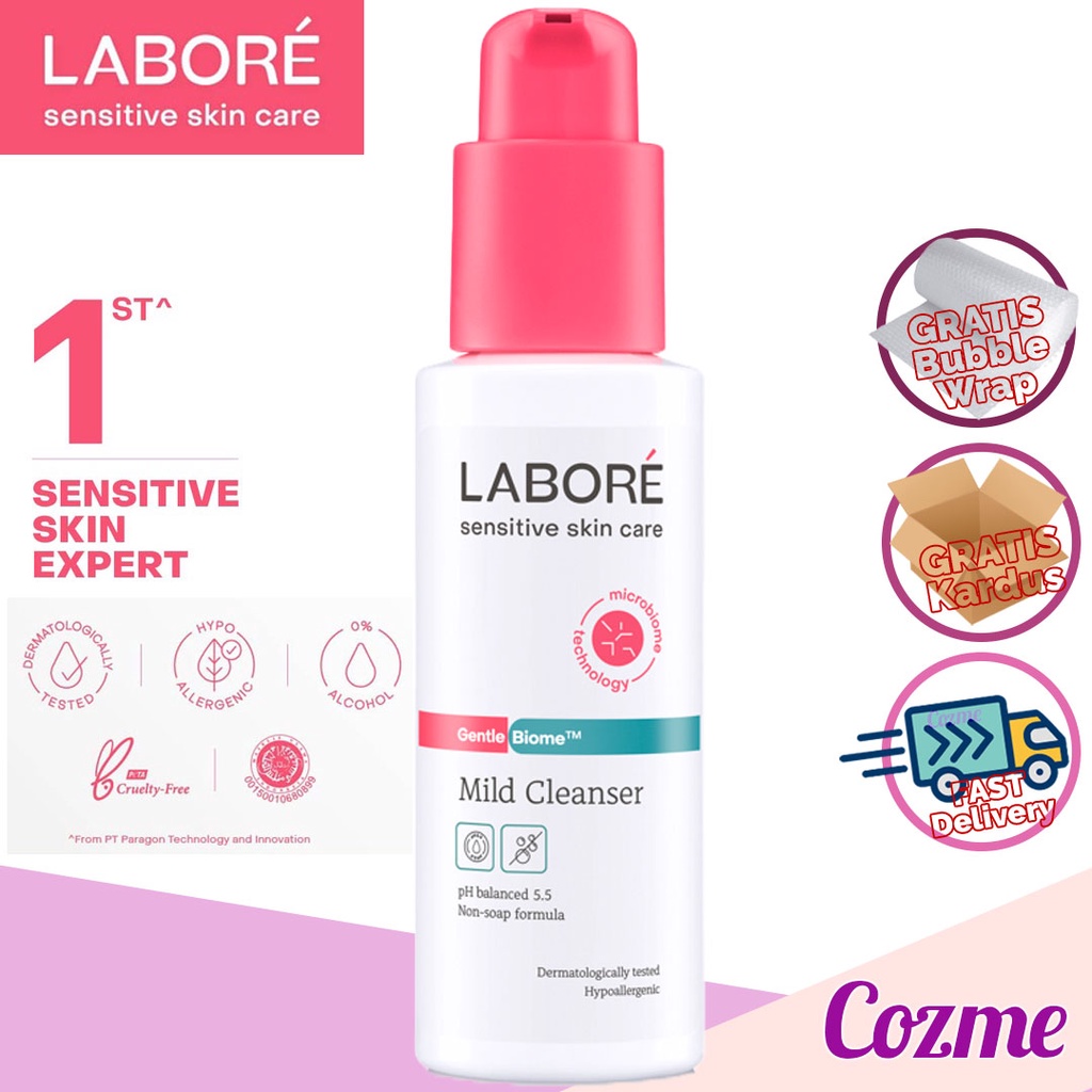 LABORE Gentle Biome Mild Cleanser untuk Kulit Sensitif