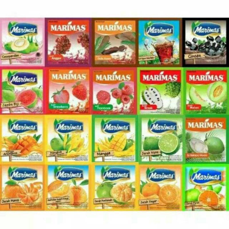 

AZRA - MARIMAS MINUMAN SERBUK 1 RENCENG 10 SACHET