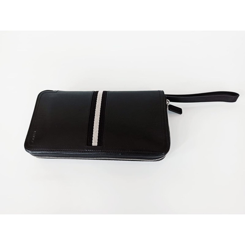 Dompet Bally Talman Leather Black Original