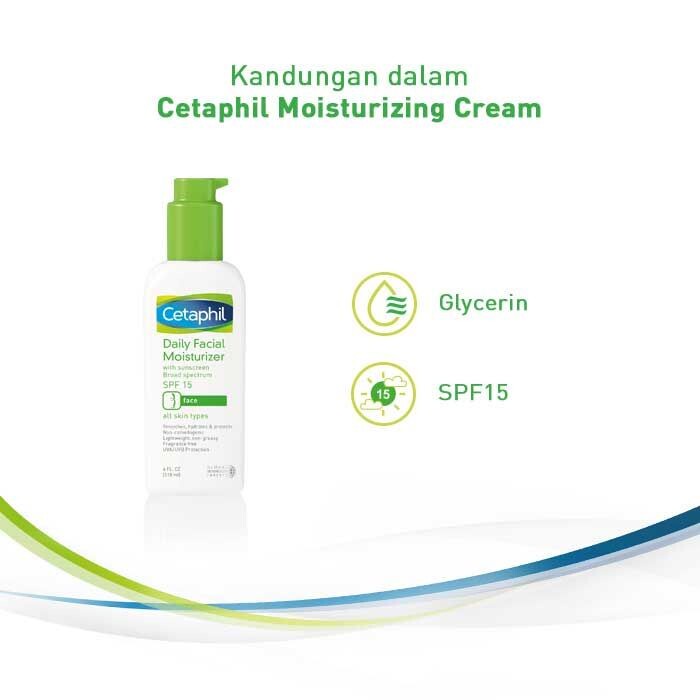 Cetaphil Daily Facial Moisturizer SPF 15/PA ++ Pelembab Wajah