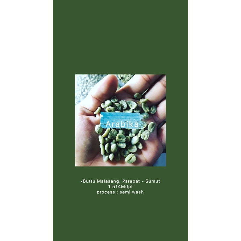 

Green Bean Biji Kopi Arabika