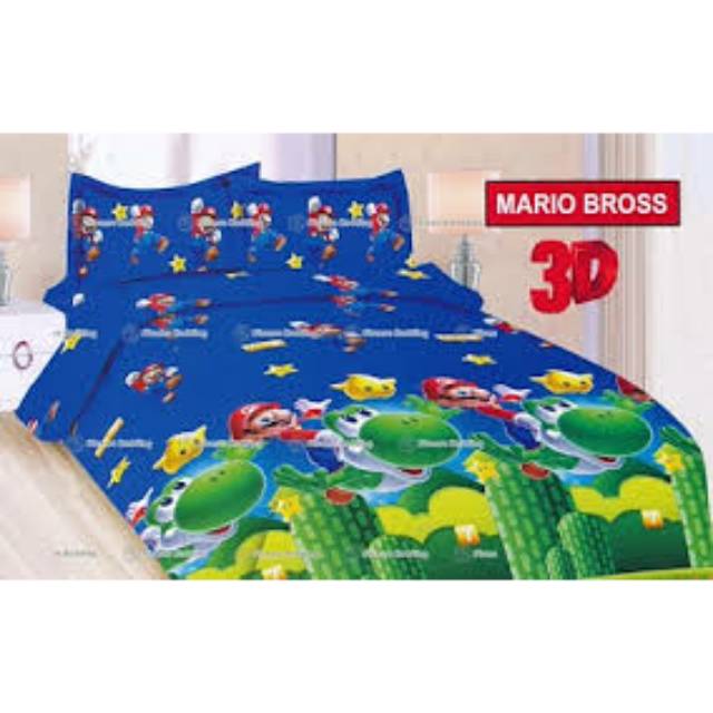 Sprei Bonita B4 180x200 Mario Bross