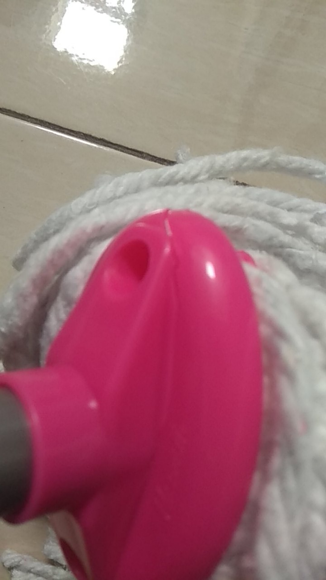 Hawaii Pel Lantai + Gagang / Oval Cotton Mop + Metal Handle