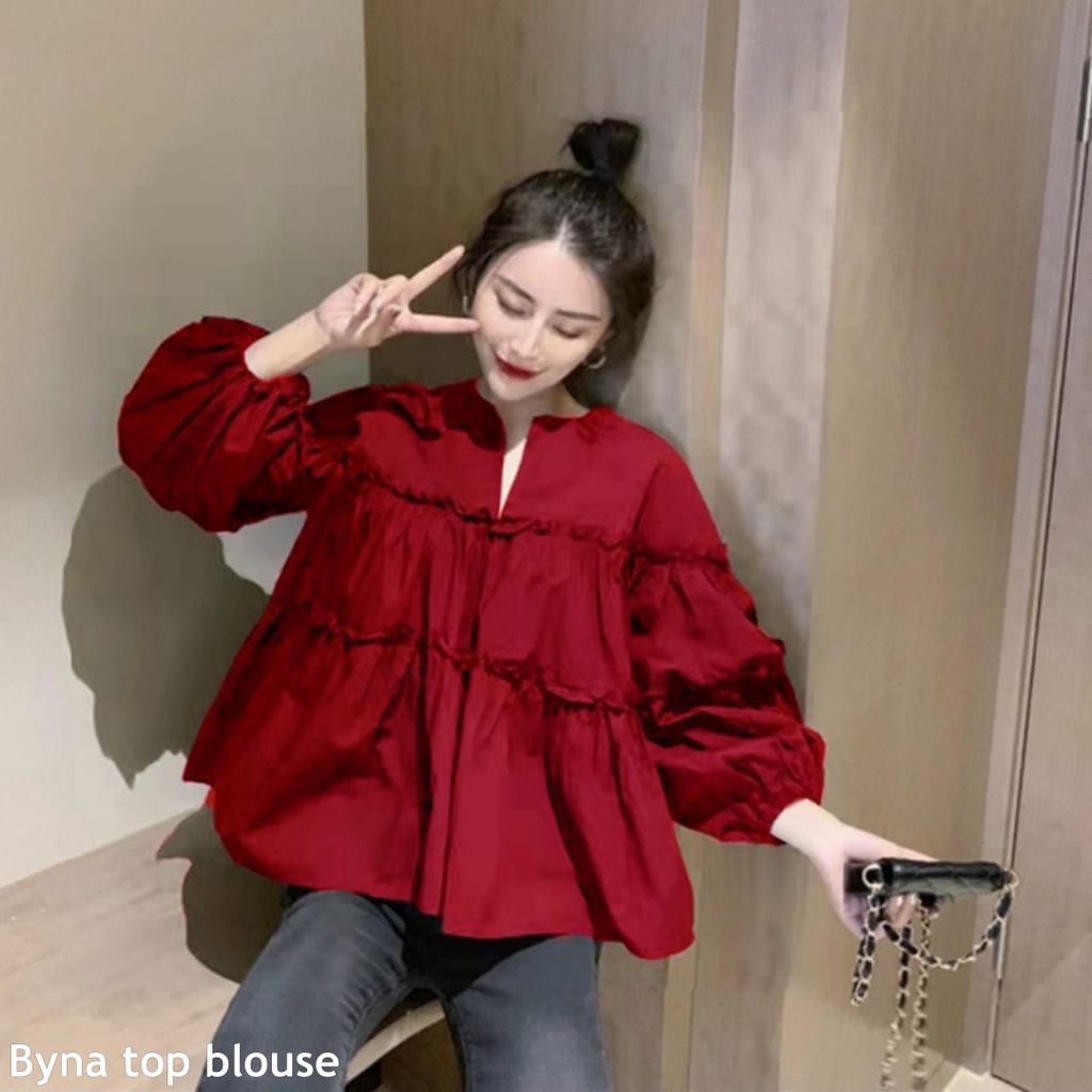 Byna top blouse - Thejanclothes