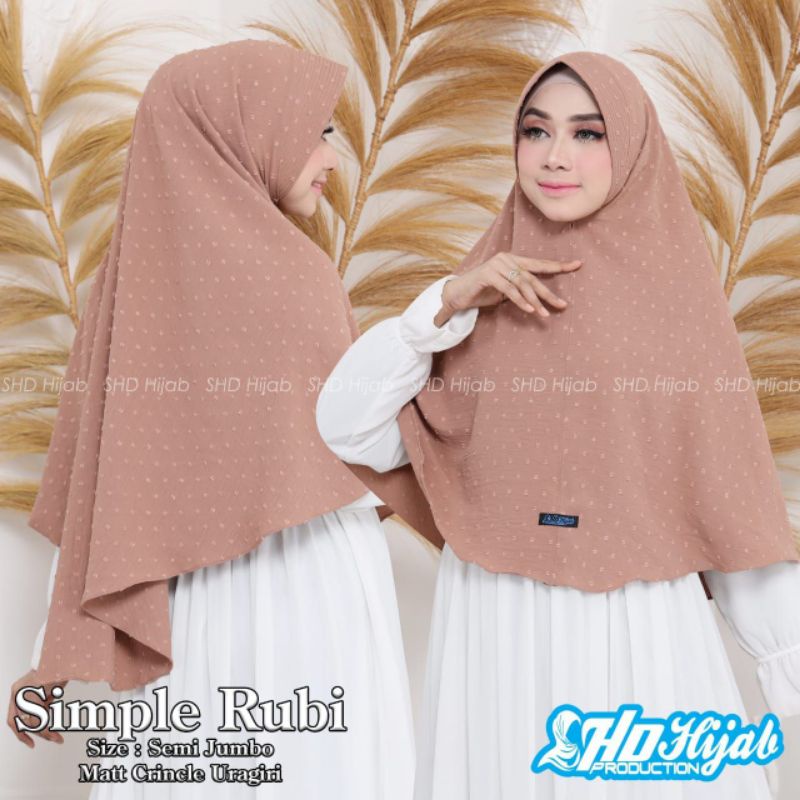 hijab krinkel Rubi by shd hijab