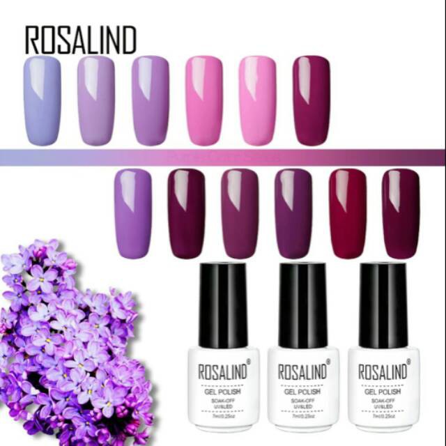 PURPLE SERIES ROSALIND GEL NAIL POLISH UV LED / Kutek / Cat Kuku / UV Gel Polish ROSALIND