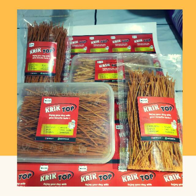 

[BERKUALITAS] MILIDI MIGEPENG KRIKTOP BOX & POUCH BUMBU KERING