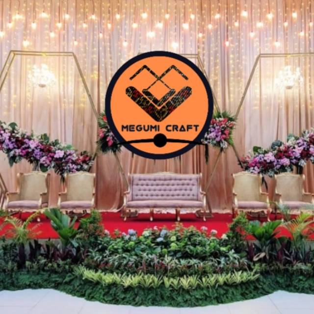 Kursi pengantin rotan sofa pelaminan jepara