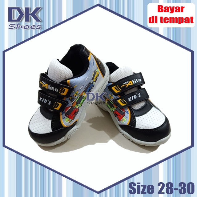 Pro Alito 28-30 / Sepatu Karakter Anak / Sepatu Casual Anak Murah / Buy 1 Get 1