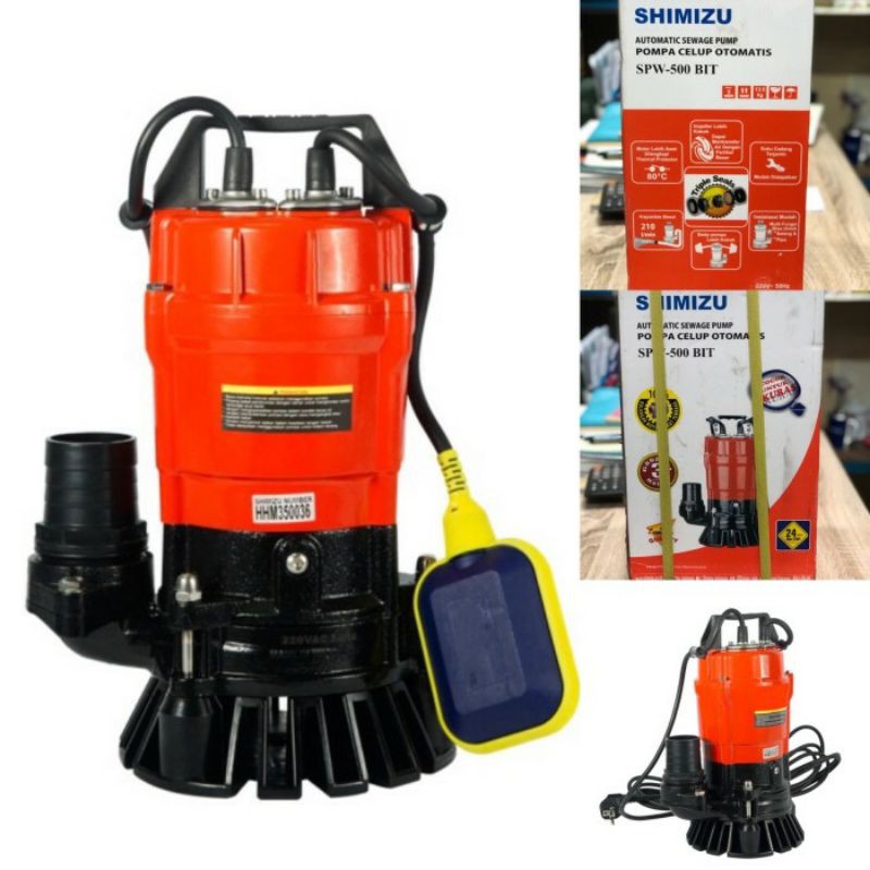 Pompa Celup Otomatis Shimizu SPW-500BIT