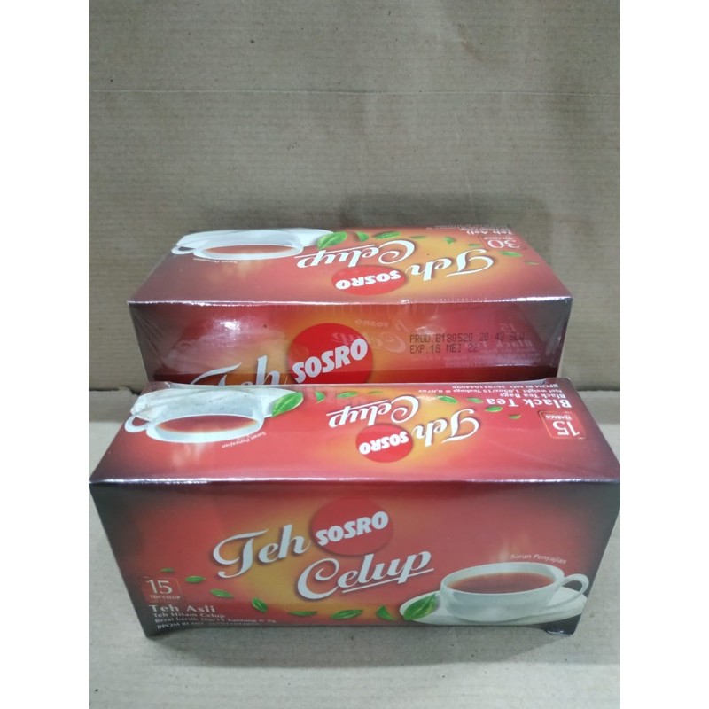 

Sosro Teh celup (15,30) Tea bag