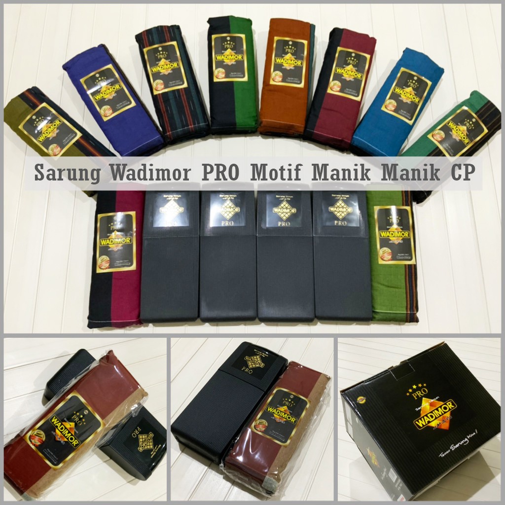 Sarung Wadimor PRO Motif Manik Manik CP