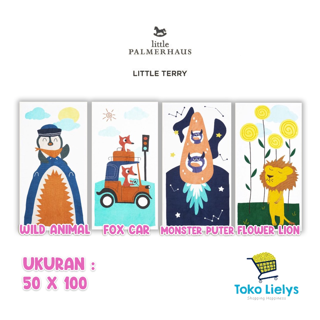 HANDUK BAYI LITTLE TERRY PALMERHAUS HANDUK LITTLE TERRY