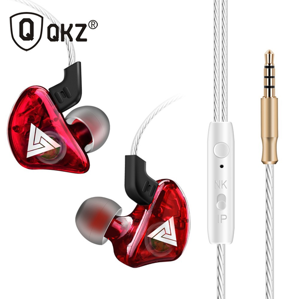 Qkz ck5 In-Ear Earphone Sport Stereo dengan Mic HD untuk Lari PK CK8 [Bayar Di Tempat]