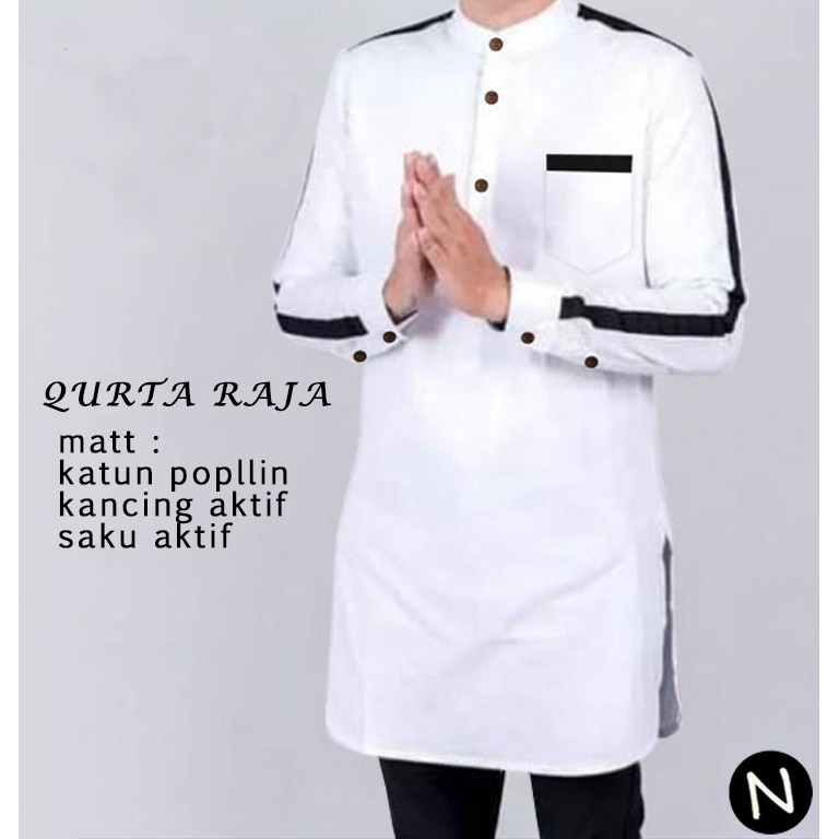 CTN Baju muslim Koko QURTA lengan panjang Best seller