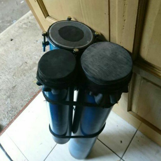 Ketipung kendang paralon gendang koplo tabla rebana mainan anak hadroh mainan tradisional