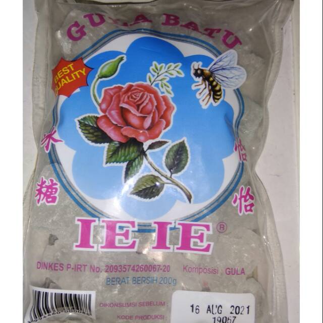 

Gula Batu Ie - Ie 200gr