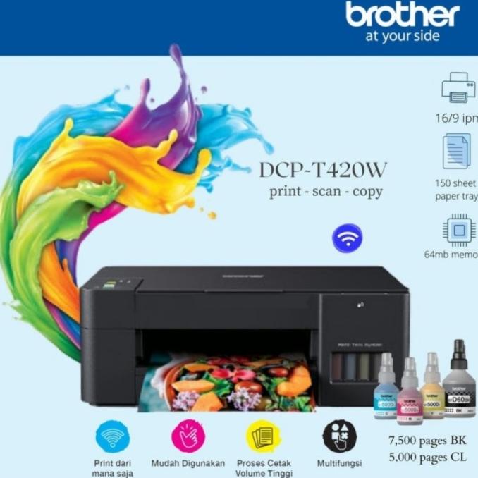 =====] printer brother dcp t420w wifi brother T420W brother T420