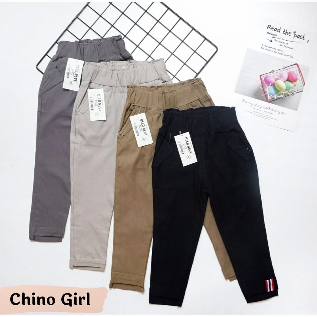 CELANA CHINO GIRL CELANA CHINO ANAK PEREMPUAN 1-6 th Celana Panjang Anak