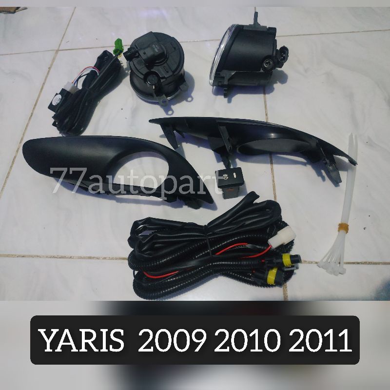 Lampu kabut foglamp yaris 2009 2010 2011 set