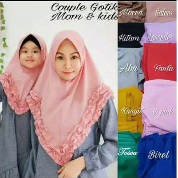 Jilbab Couple / Ibu Anak / Jilbab kembaran