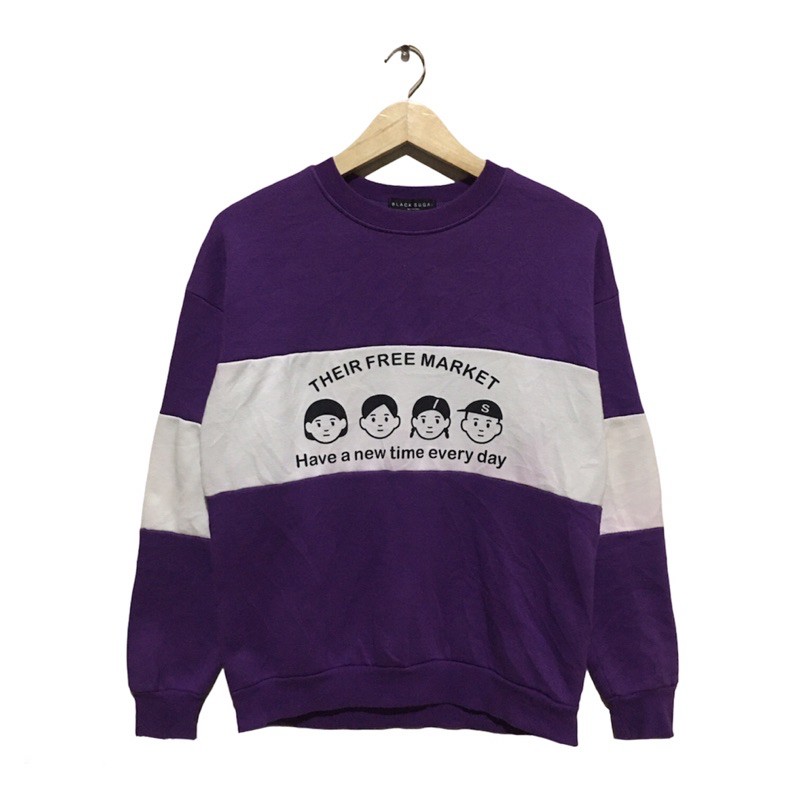 Crewneck black sugar