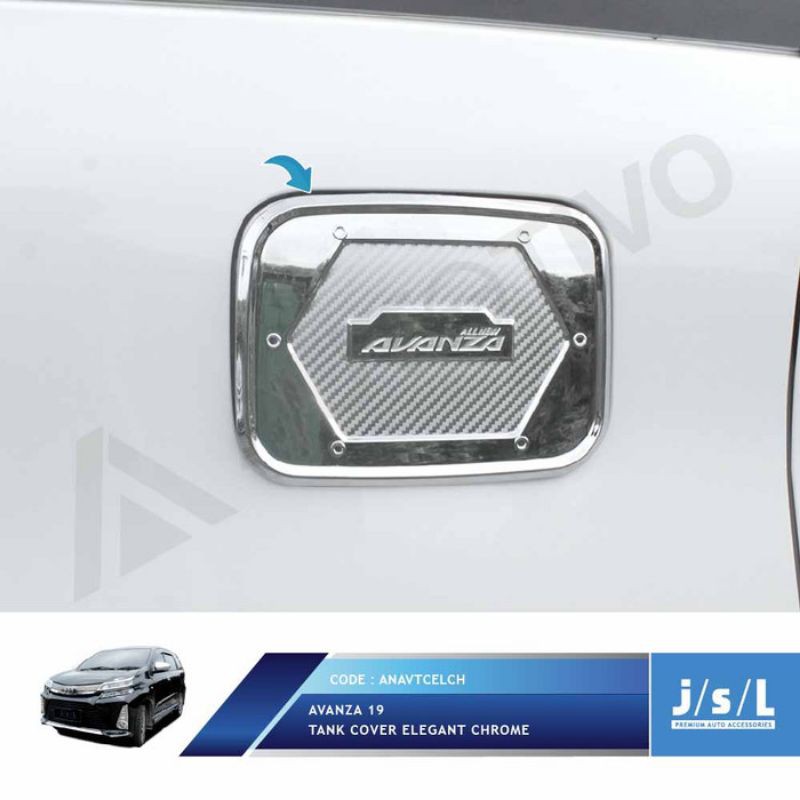 Tutup Tangki Bensin Avanza 2019 Tank Cover Elegant Chrome