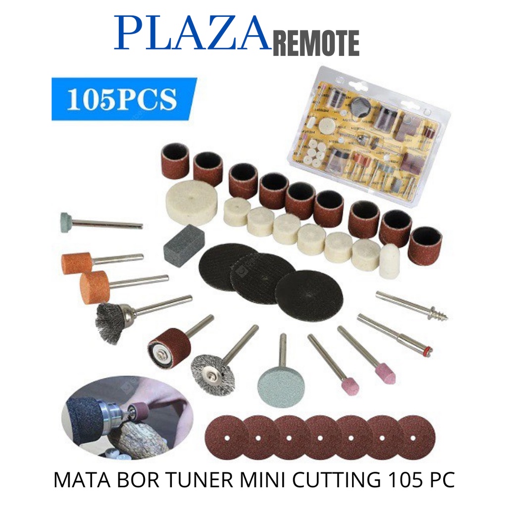 MATA BOR MINI POLES TUNER CUNER PORTING MINI CUTTING WHEEL MATA GERINDA 105 PC